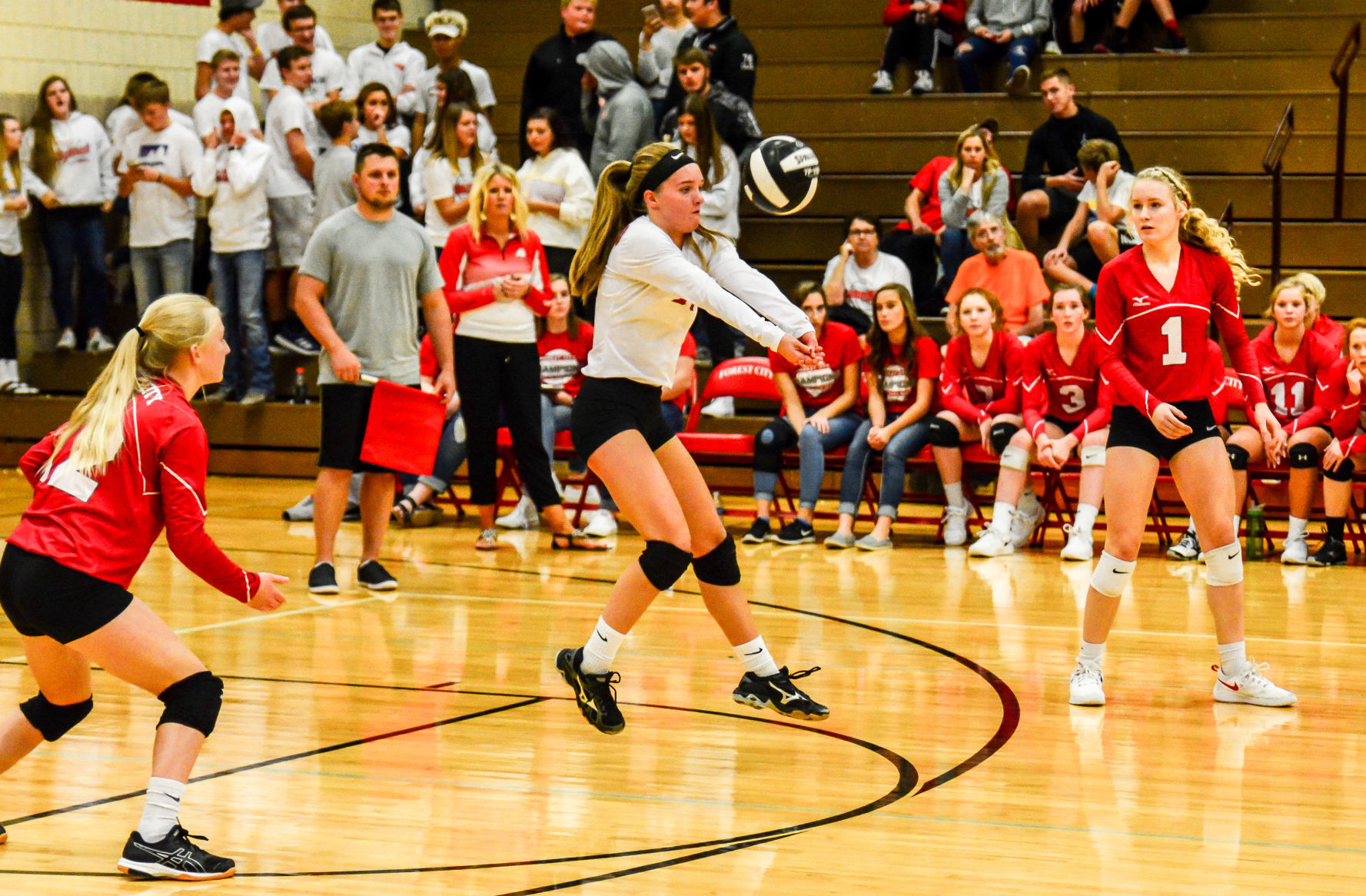 FC volleyball vs. GHV 3